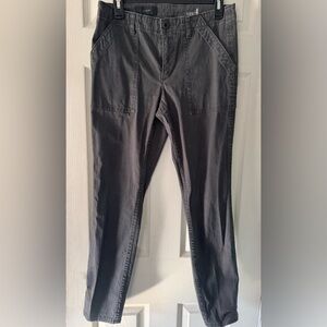 Women’s Dark Gray JCrew Cargo Pants